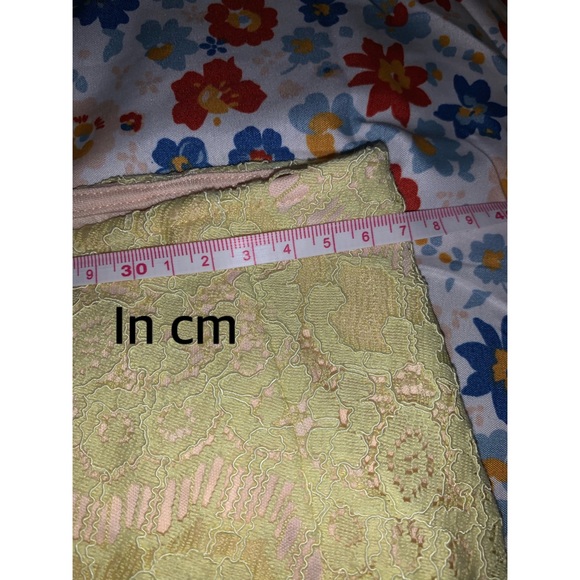 MissGuided;mesh & midi yellow skirt - Picture 6 of 6